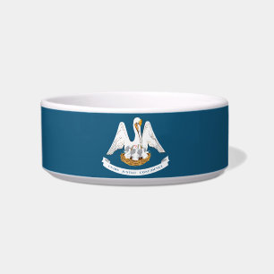 Comedero sello de la bandera de Louisiana