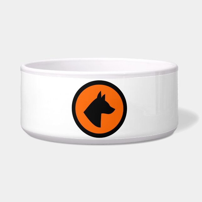 Comedero Señal de Perro (Frente)