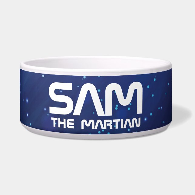 Comedero Serie monográfica: Su Mascota El Marciano. Gracios (Frente)