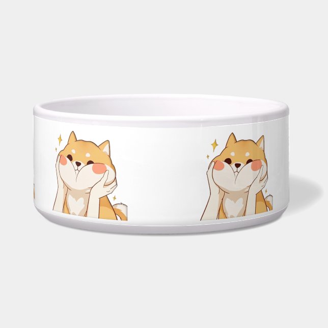 Comedero Shiba Inu Pet Bowl (Frente)