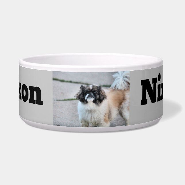 Comedero Shih Tzu (Frente)