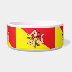 Comedero Sicilia Flag Pet Bowl