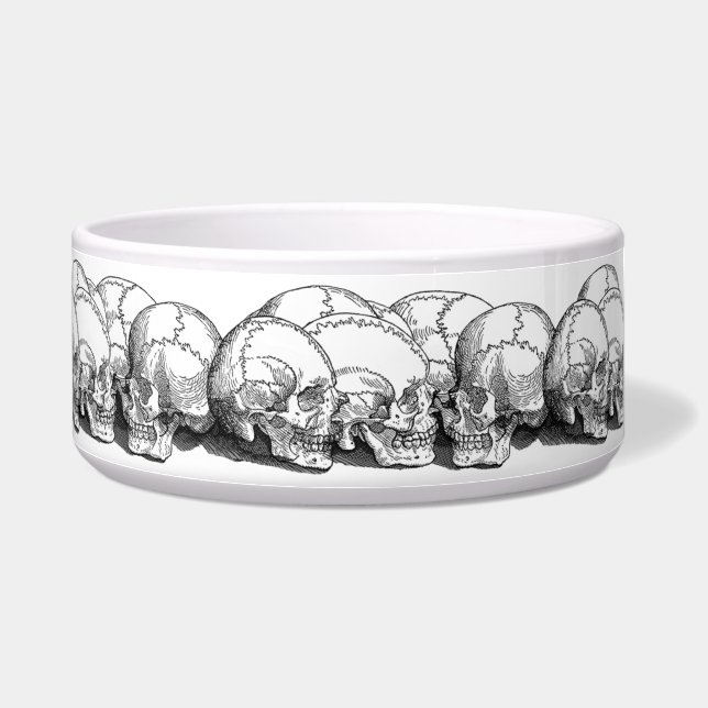 Comedero Siete cráneos vintage (Derecha)