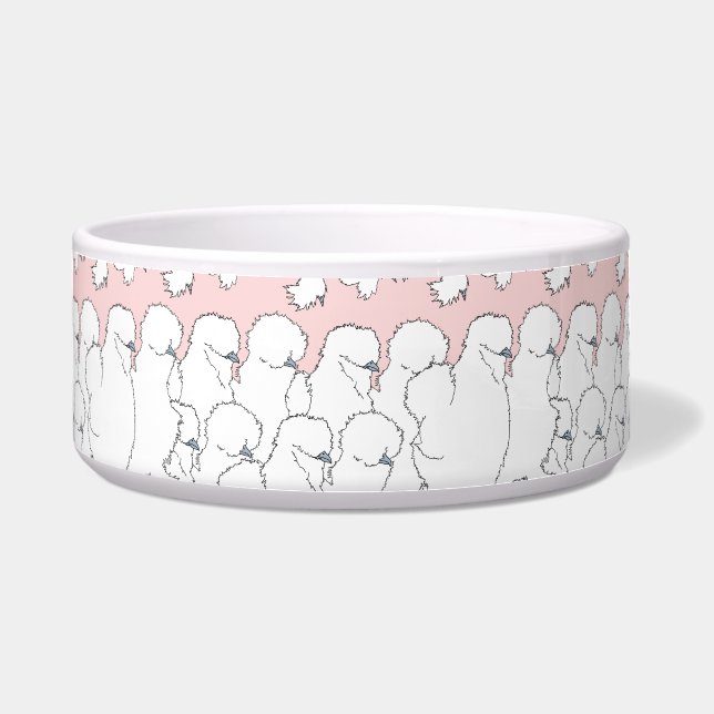 Comedero Silkie Chickens Pet Bowl (Frente)