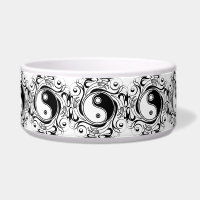 Símbolo Yin & Yang estilo Tatuaje blanco y negro