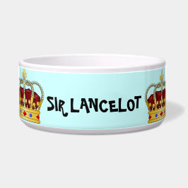 COMEDERO SIR LANCELOT DOG BOWL - LA CORONA - HÉROE INGLÉS