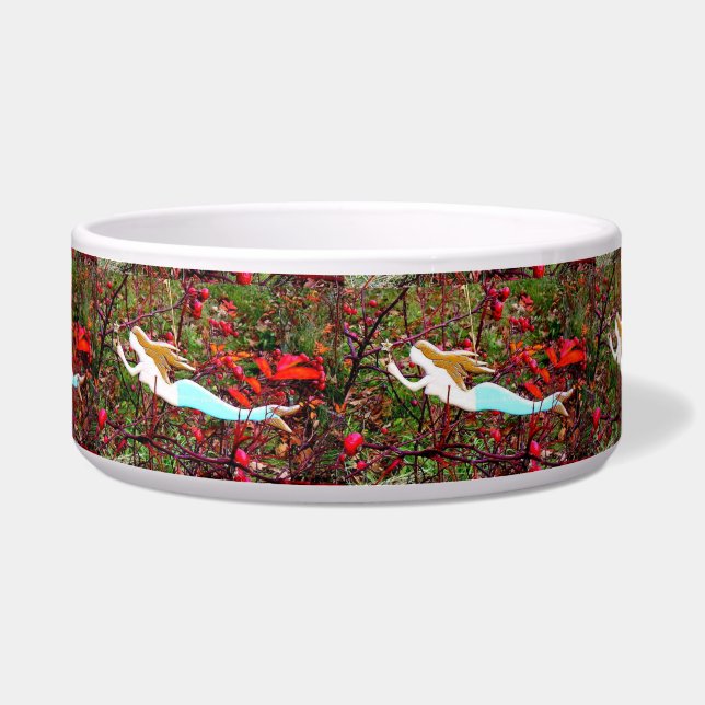 Comedero sirenas de cola azul (Frente)