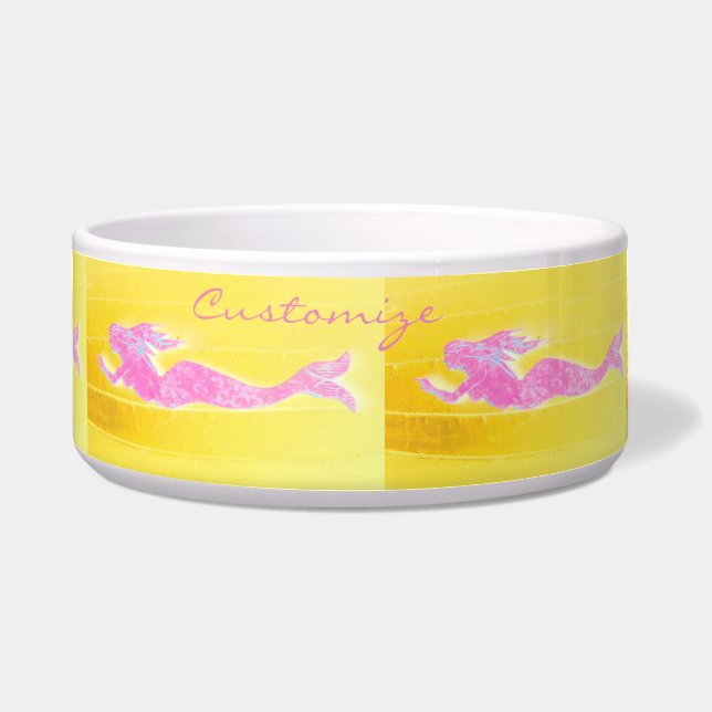 Comedero sirenas rosadas (Frente)