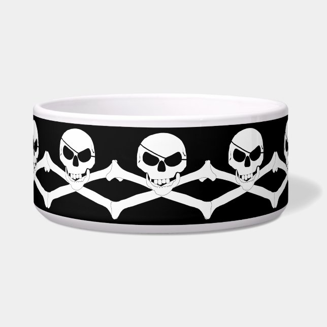 Comedero Skull & Crossbone - Jolly Roger (Frente)