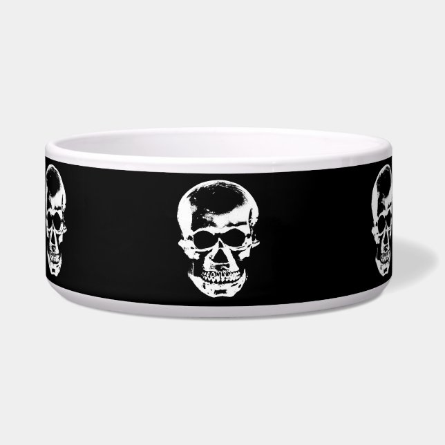 Comedero Skull Pet Bowl (Frente)
