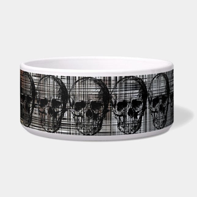 Comedero Skull Pet Bowl (Izquierda)