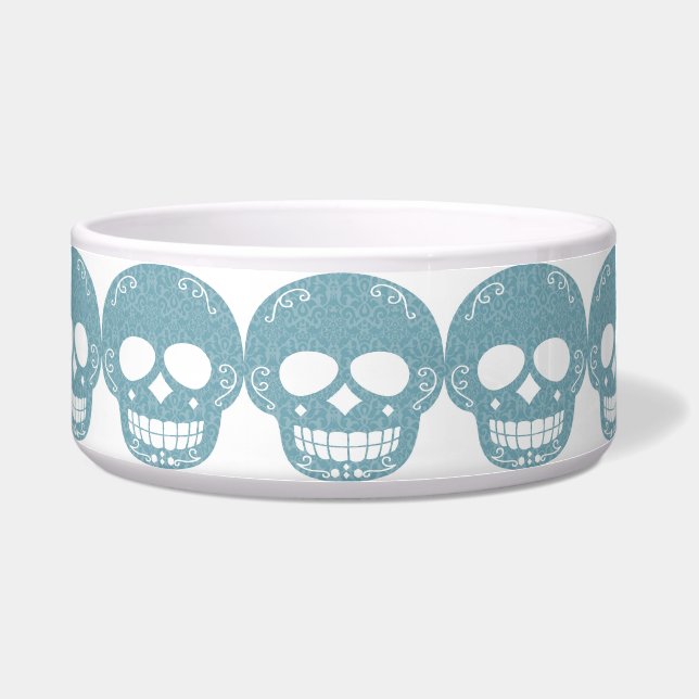 Comedero Skull Pet Bowl (Frente)