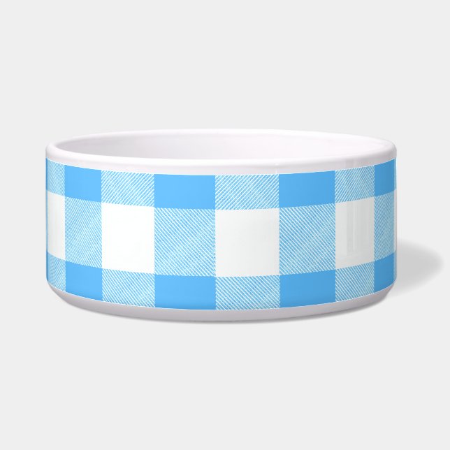 Comedero Slow-Living Summer Sky Check (Derecha)