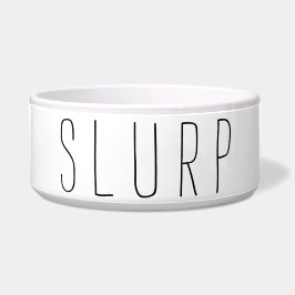 Comedero SLURP con la impresión de la pata