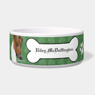 Comedero Smooth Fox Terrier Mascota Irlandés Dog Food Bowl