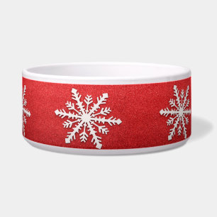 Comedero Snowflakes Pet Bowl