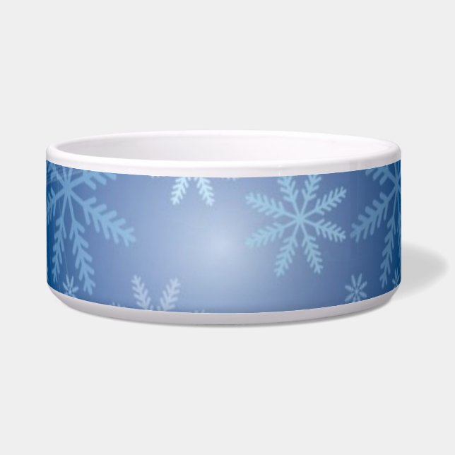 Comedero Snowflakes Pet Bowl (Frente)
