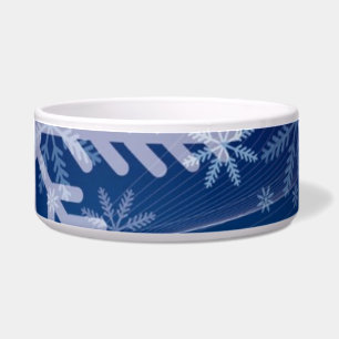 Comedero Snowflakes Pet Bowl