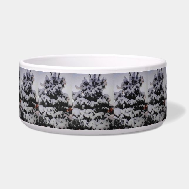 Comedero Snowley Tree Dog Bowl (Frente)