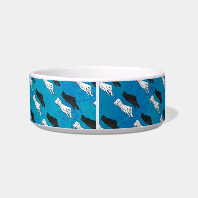 Comedero Sombra de pato azul (Espalda)