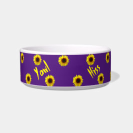 Comedero Sonidos de mi gato - Mascota de girasol