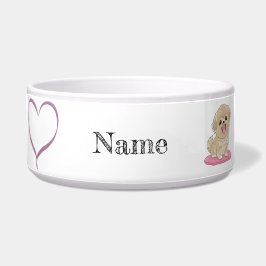 Comedero Spaniel Dog heart 