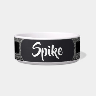 COMEDERO "SPIKE" PERSONALIZA TAZÓN DE CERÁMICA DE 25 OZ PAR