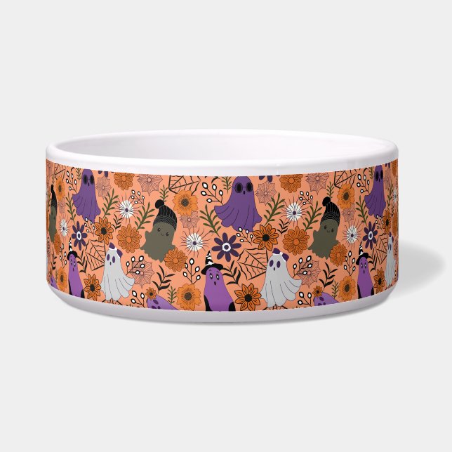 Comedero Spooky floral (Frente)