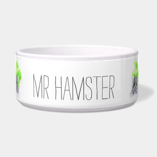 Comedero Sr. Hamster  nombre personalizado