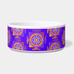 Comedero Sri Yantra - Diseño de símbolo del hinduismo 1