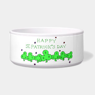 Comedero St. Patrick's Day Pet Bowl