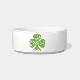 Comedero St. Patrick's Day Shamrock Clover Pet Bowl