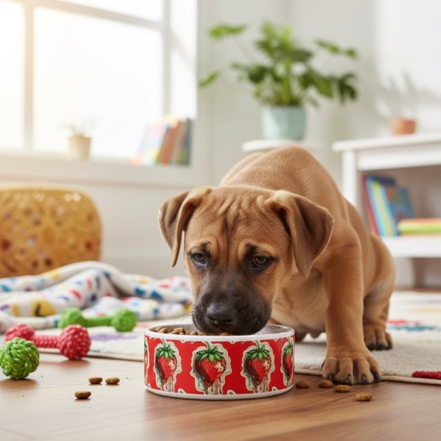 Comedero Strawberry Bowl (Subido por el creador)