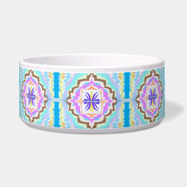 Comedero Sueño Pastel Boho Geométrico Calidoscopio