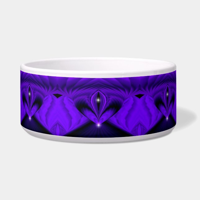 Comedero Sueños de flores moradas , dos estrellas (Frente)