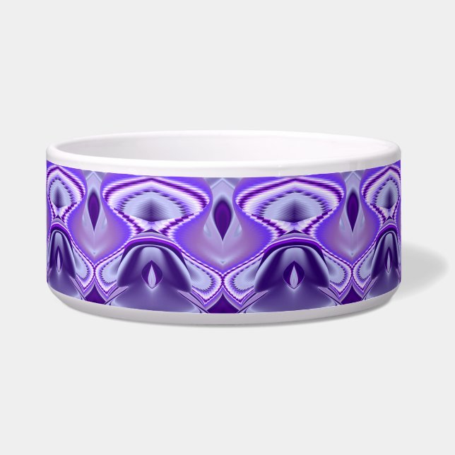 Comedero Sueños del arcoiris de flores moradas (Frente)