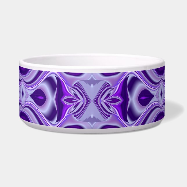 Comedero Sueños del arcoiris de flores moradas (Frente)
