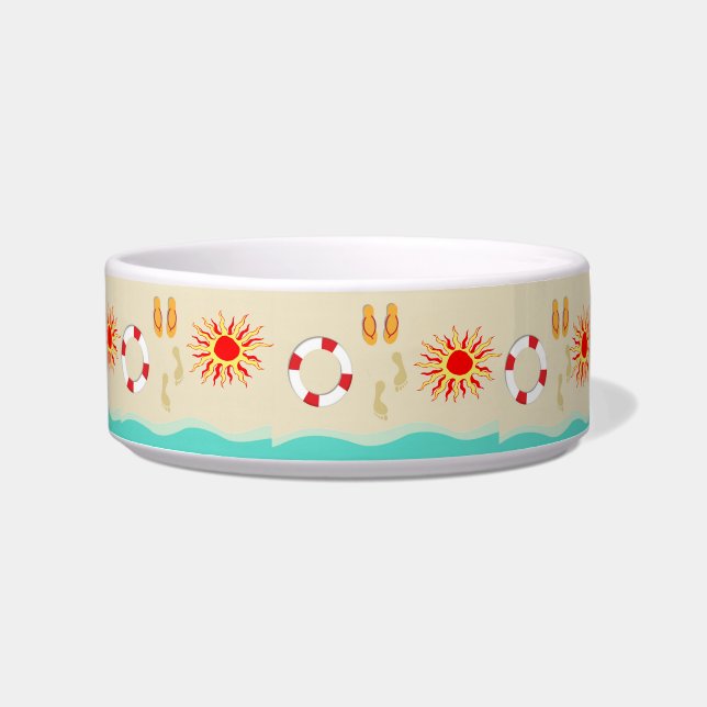 Comedero Summer Fun Pet Bowl (Frente)