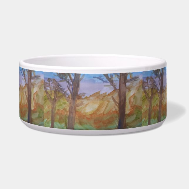 Comedero Sunset Trees Pet Bowl (Frente)