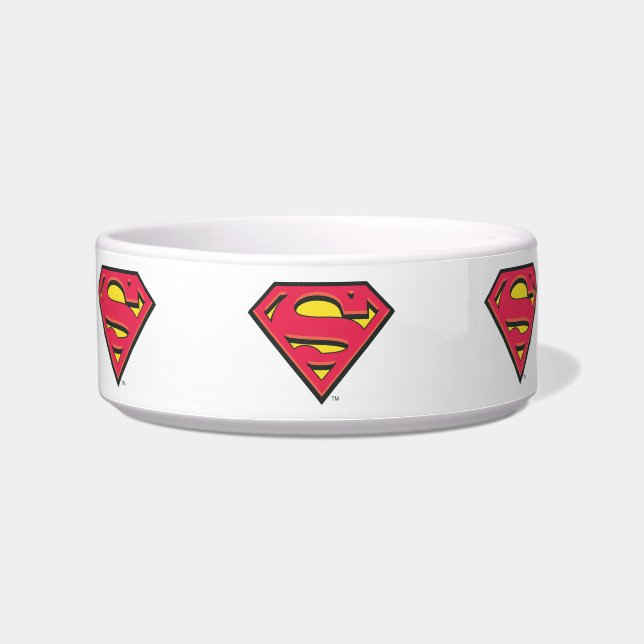 Comedero Superman S-Shield | Logotipo clásico (Izquierda)