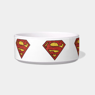 Comedero Superman S-Shield   Logotipo de esquema negro grue