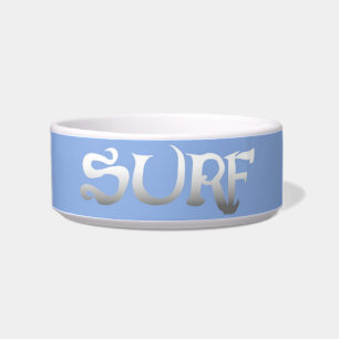 Comedero Surf blue medium bowl mascota