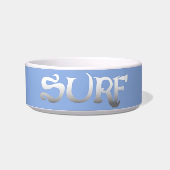 Comedero Surf blue medium bowl mascota (Frente)