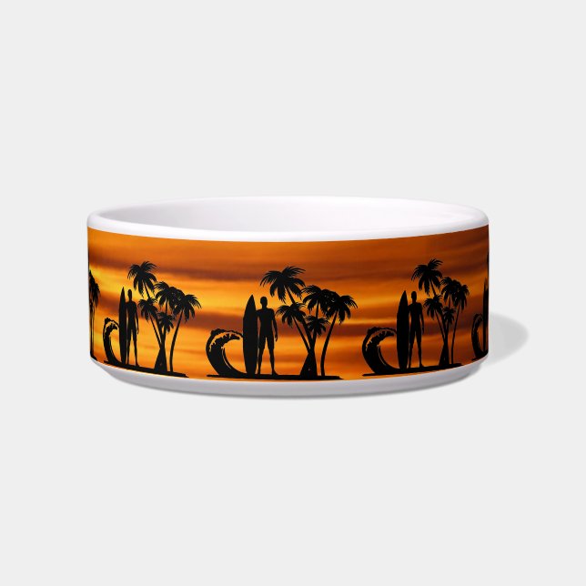 Comedero Surfer Pet Bowl (Frente)