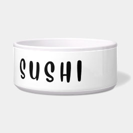 Comedero Sushi - tazón de comida de cerámica para mascotas