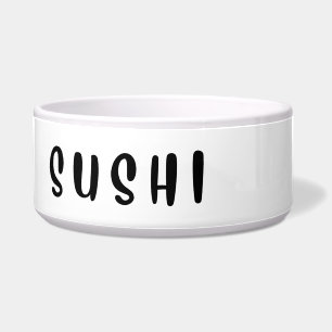 Comedero Sushi - tazón de comida de cerámica para mascotas