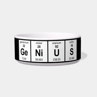 Comedero Tabla periódica de GeNiUS