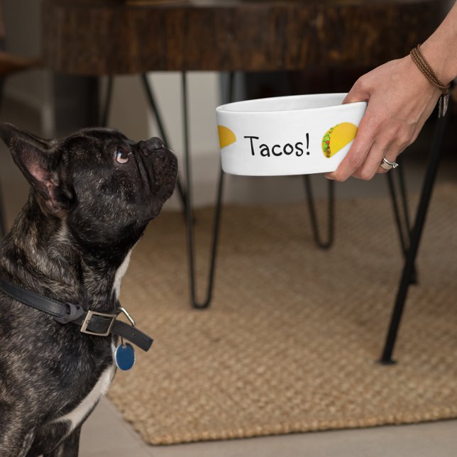 Comedero Tacos Funny Humor Dog Mascota (Subido por el creador)