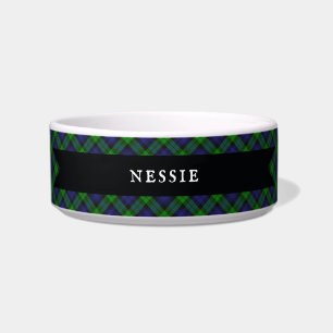 Comedero Tartan Escocés de Cuadros Campbell Black Watch