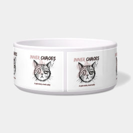 Comedero Taza de café con ilustración artística de gato - C